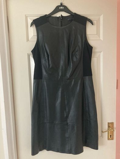FINAL PRICE DROP Genuine leather dress. Was originally 339  euro. in Marks and Spencers