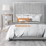 Plush Velvet Hilton Panel Bed With/Without Ottoman Gas Lift Storage bed Image 9