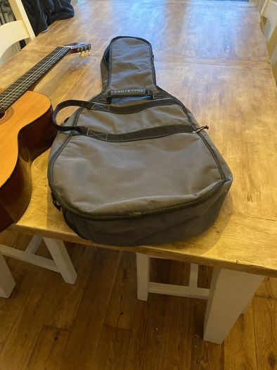guitar and case