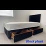 Brand New 3ft Single Divan Beds With Optional Drawers And Tufted Memory Foam Mattresses Instock. Multiple Headboard Designs Available Image 6