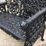 Pair Cast Iron Garden Seats Image 4