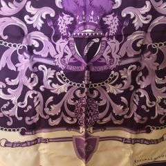 Aspinal of London silk scarf