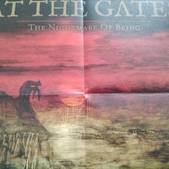 Poster At The Gates The Nightmare of Being and band photo.