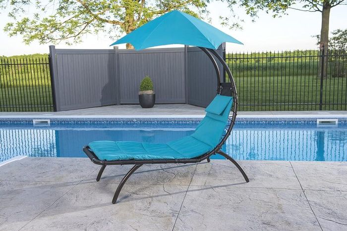 Original Dream Lounger Lounger Steel Turquoise 177 x 76 x 117 cm