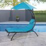 Original Dream Lounger Lounger Steel Turquoise 177 x 76 x 117 cm Image 5