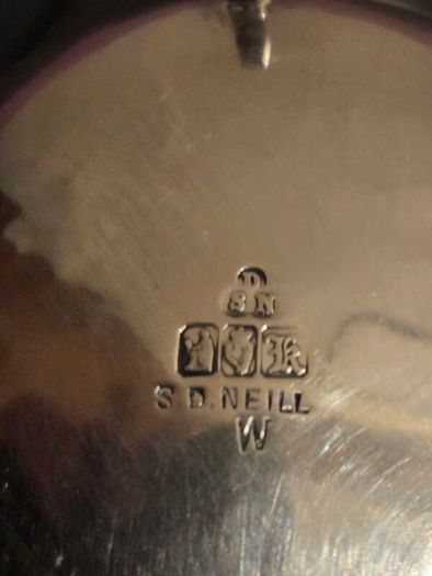 1905 Irish Sterling Silver S D Neill Gravy Boat