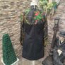 Vintage 60s 70s black pussy-bow mini dress Image 5