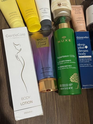 Brand new body lotion, body milk