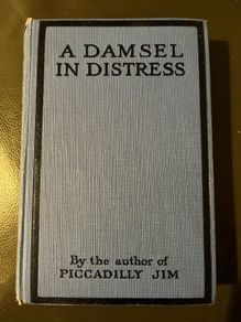 Antique A Damsel in Distress by P. G. Wodehouse book