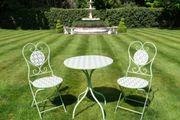 Two Seater Table &amp; Chairs Mosaic Green D11181