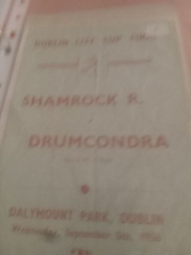 league of Ireland Programmes