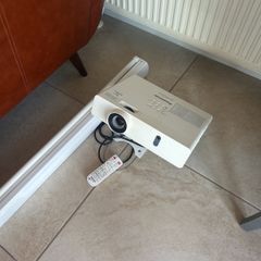 Panasonic Projector with Sapphire pull up or down Screen