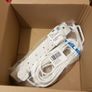PRICE REDUCED FROM 25 TO SELL!! Very Safe and High Quality Surge Protected 6 Gang 10m White Extension Lead Image 4
