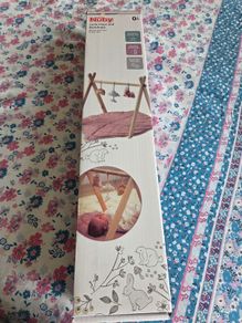 baby wooden play gym
