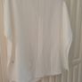 Shine White V Neck Top Image 2