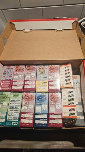 Tomytec 1/150 scale Japanese blind boxes