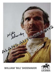 William Shoemaker Autograph