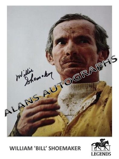 William Shoemaker Autograph