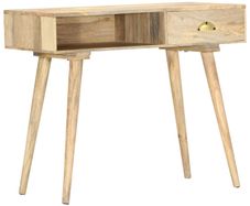 Console Table 90x45x75 cm Solid Mango Wood