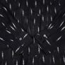 Sofie Schnoor Black Sheer Lightning Bolt Pattern Long Sleeve Midi Shirt Dress Size M Image 7