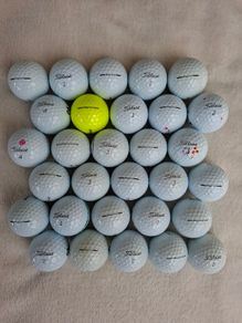 30 Titleist Pro V1/Pro V1x Golf Balls