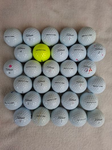 30 Titleist Pro V1/Pro V1x Golf Balls