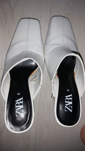 high heel mules from Zara