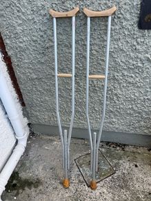 Vintage crutches