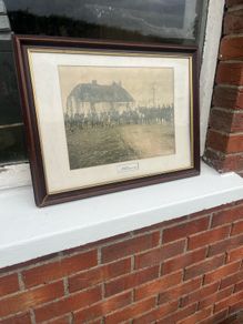 Picture Louth Hunt c 1900 . Byrne pub in the background
