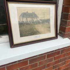 Picture Louth Hunt c 1900 . Byrne pub in the background
