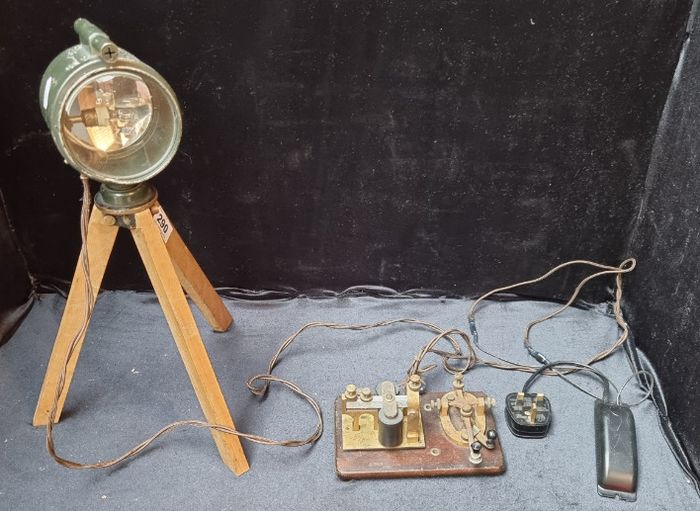 Saorstat Eireann Morse Code Signalling Light