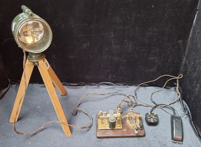 Saorstat Eireann Morse Code Signalling Light