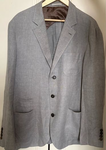 Brunello Cucinelli Linen Blend Blazer