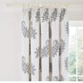 Fable Simone Oxford Grey Lined Curtains measuring 66x72. Image 5