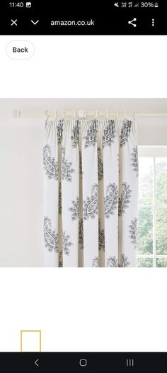 Fable Simone Oxford Grey Lined Curtains measuring 66x72.