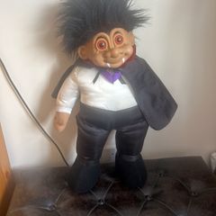 Rare Russ Fang Vintage Halloween Count Dracula Large Troll
