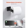 Matte Black Bathroom Hardware Set, 5 Pieces Stainless Steel Bathroom Accessories Set, 24-inch Towel Bar, Towel Rack, 2 Robe Towel Hooks, Image 5