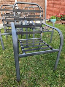 5 garden chairs