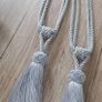 Curtain tie backs &wooden chill sign Image 3
