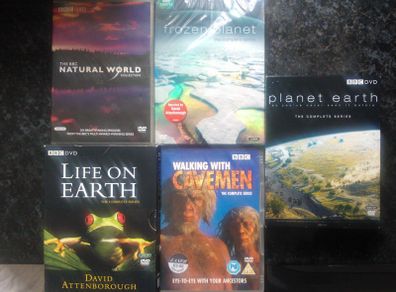 Collection Of Bbc Documentaries- Frozen Planet, Planet Earth, Etc David Attenborough
