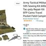 Web-Tex 95 Pattern Sewing Kit Army Camping Fishing Hiking Festivals Emergency Image 4