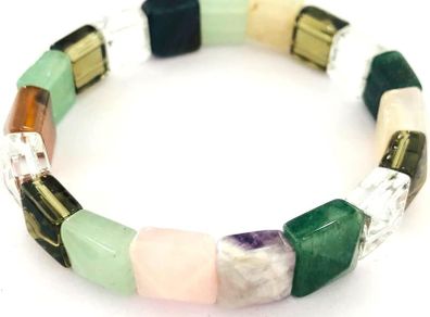 Gemstone Crystal Bracelet. Free Postage!