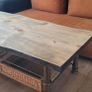 Coffee Table Solid Wood Slab Top Image 3