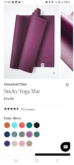 yoga mats