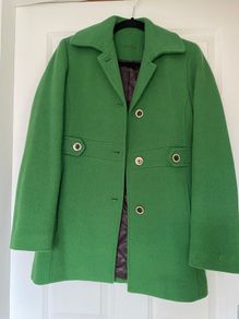 Genuine Calvin Klein Green Coat
