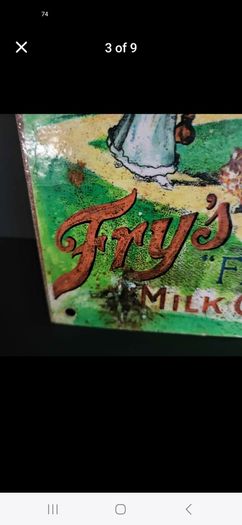 Frys Advertising sign