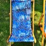 Paul Costelloe, designer deck chairs x2 Image 2