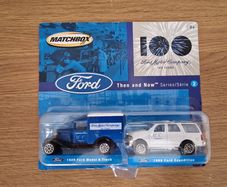 Matchbox two pack, 100 years Ford Motor Company, new.