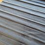 Grey/Blue Roman Blackout Blind Image 2