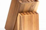 Kitchen Knife Set with Acacia Wood Block - 15 Piece - Brand New